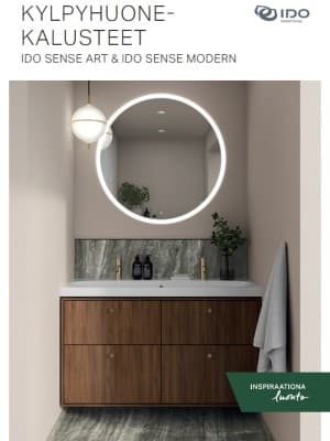 IDO Sense Art ja IDO Sense Modern -sarjaesite 2026 IDO Sense Art ja IDO Sense Modern -sarjaesite 2026