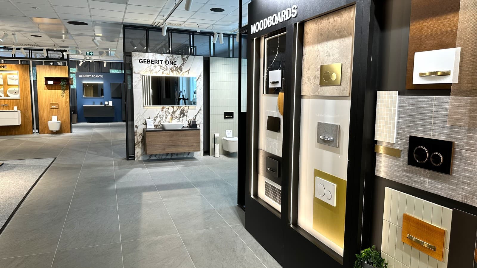 Geberit & IDO Showroom Vantaalla Geberit & IDO Showroom Vantaalla