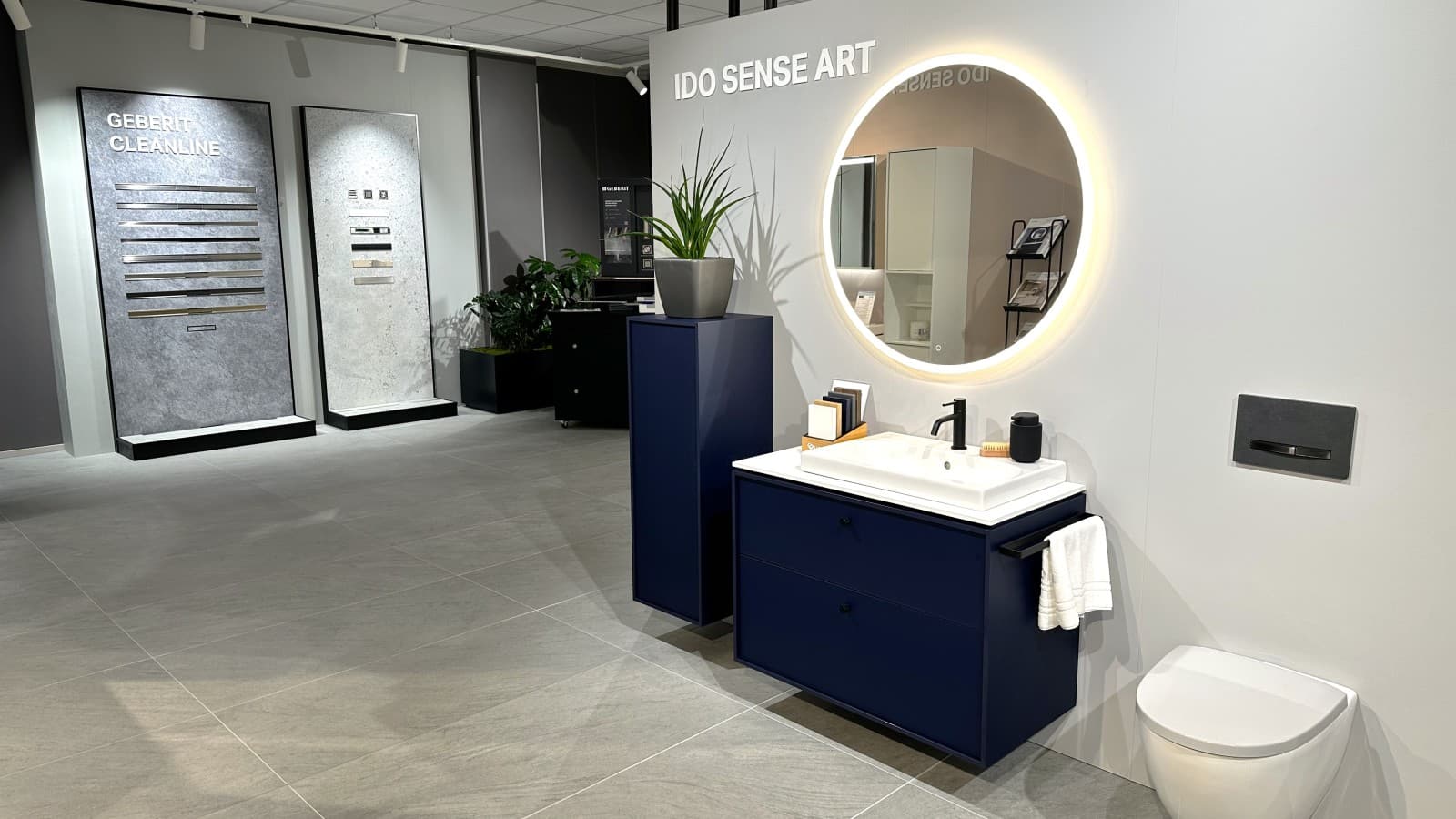 IDO ja Geberit -Showroom Vantaalla IDO ja Geberit -Showroom Vantaalla