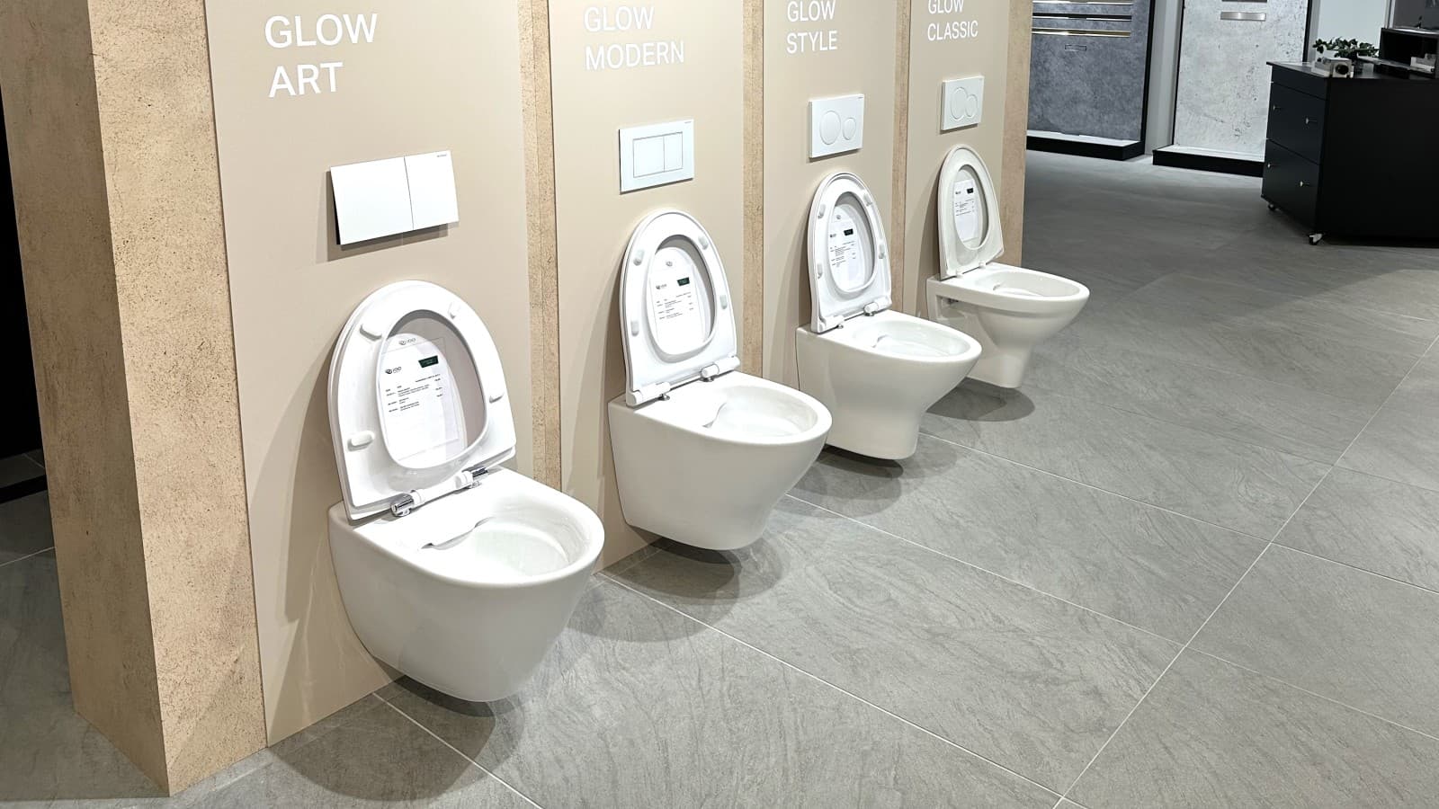 Geberit ja IDO Showroom Vantaalla Geberit ja IDO Showroom Vantaalla