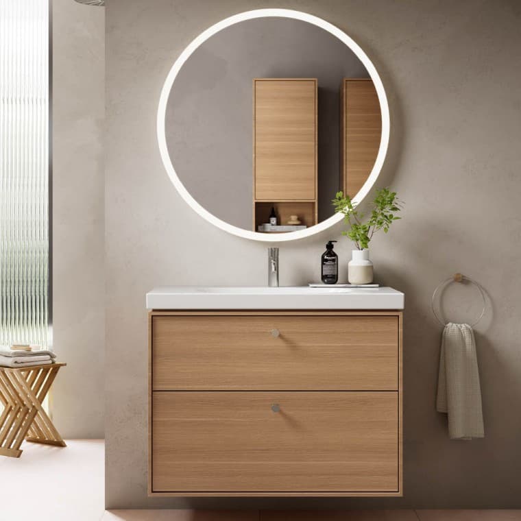 Sense Art -kalusteet tammen sävyssä Sense Art -kalusteet tammen sävyssä