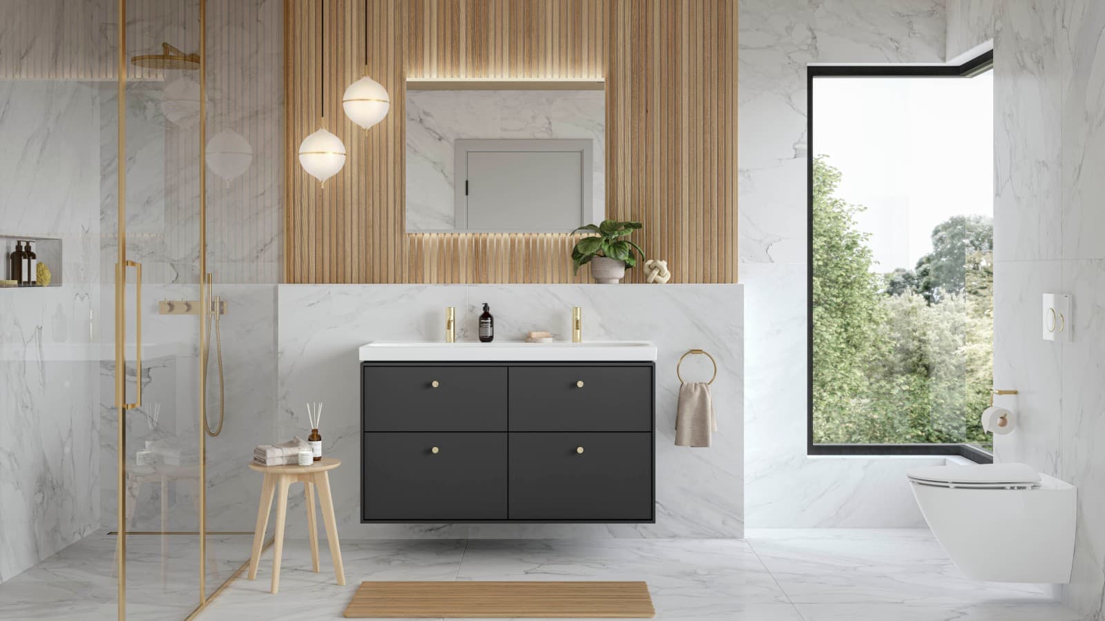 IDO Sense Art -kylpyhuonekalusteet IDO Sense Art -kylpyhuonekalusteet