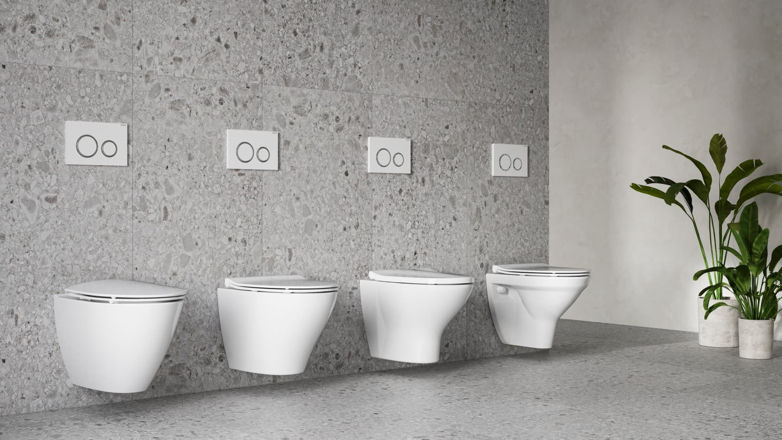 IDO Glow seinä-wc-istuimet IDO Glow seinä-wc-istuimet