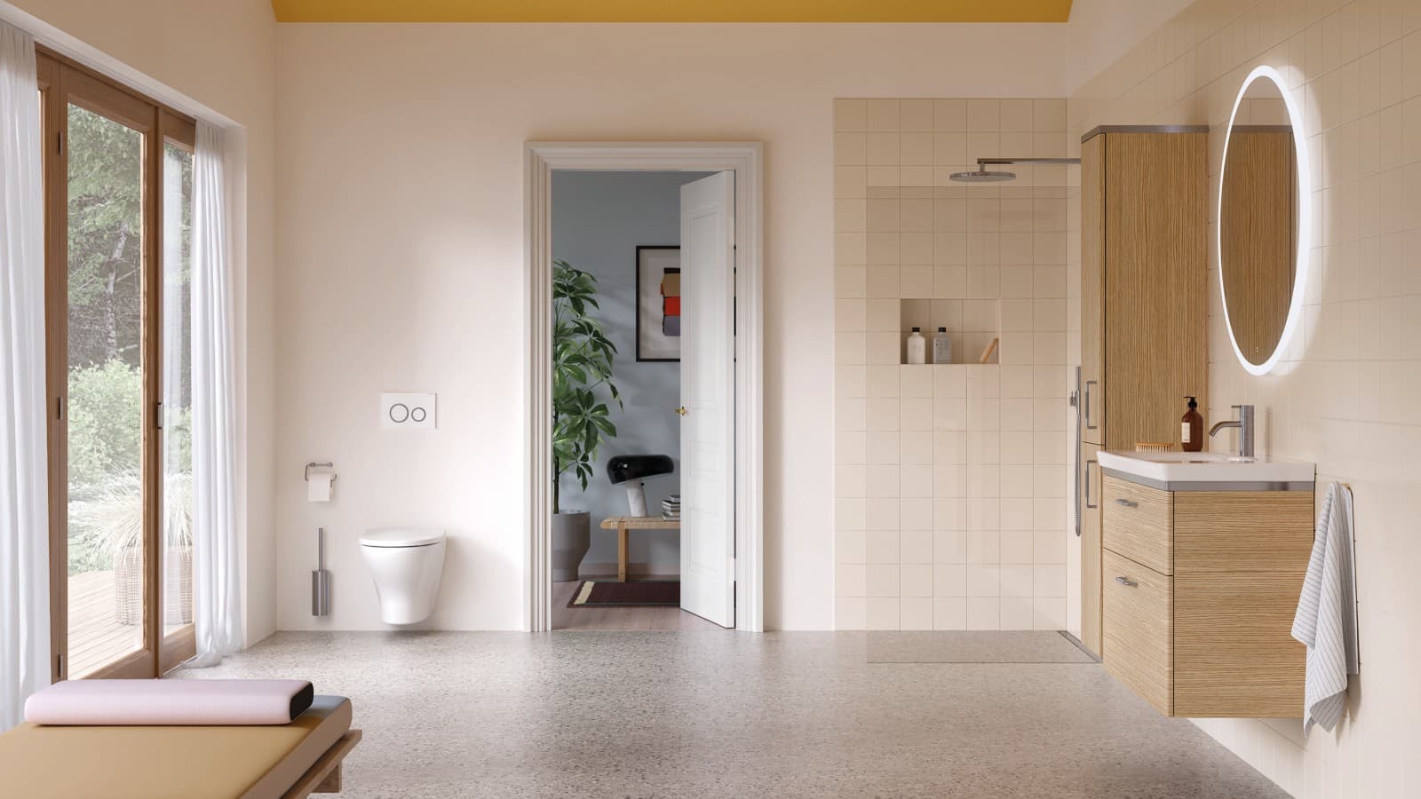 IDO Glow-kylpyhuonetuotteet IDO Glow-kylpyhuonetuotteet