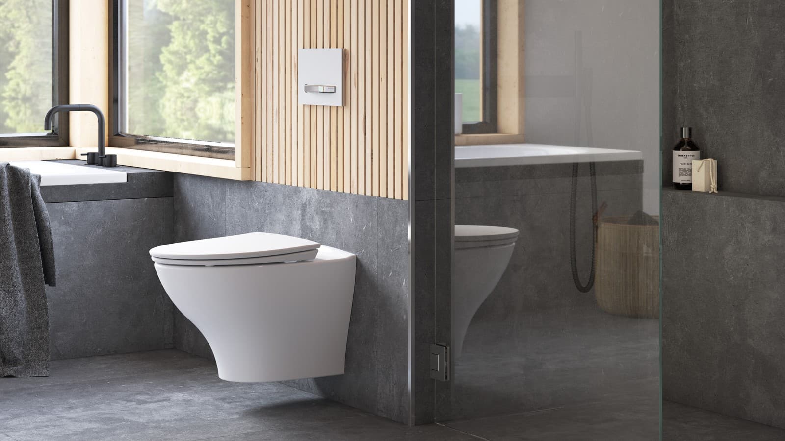 IDO Glow66 -seinä-wc-istuin IDO Glow66 -seinä-wc-istuin