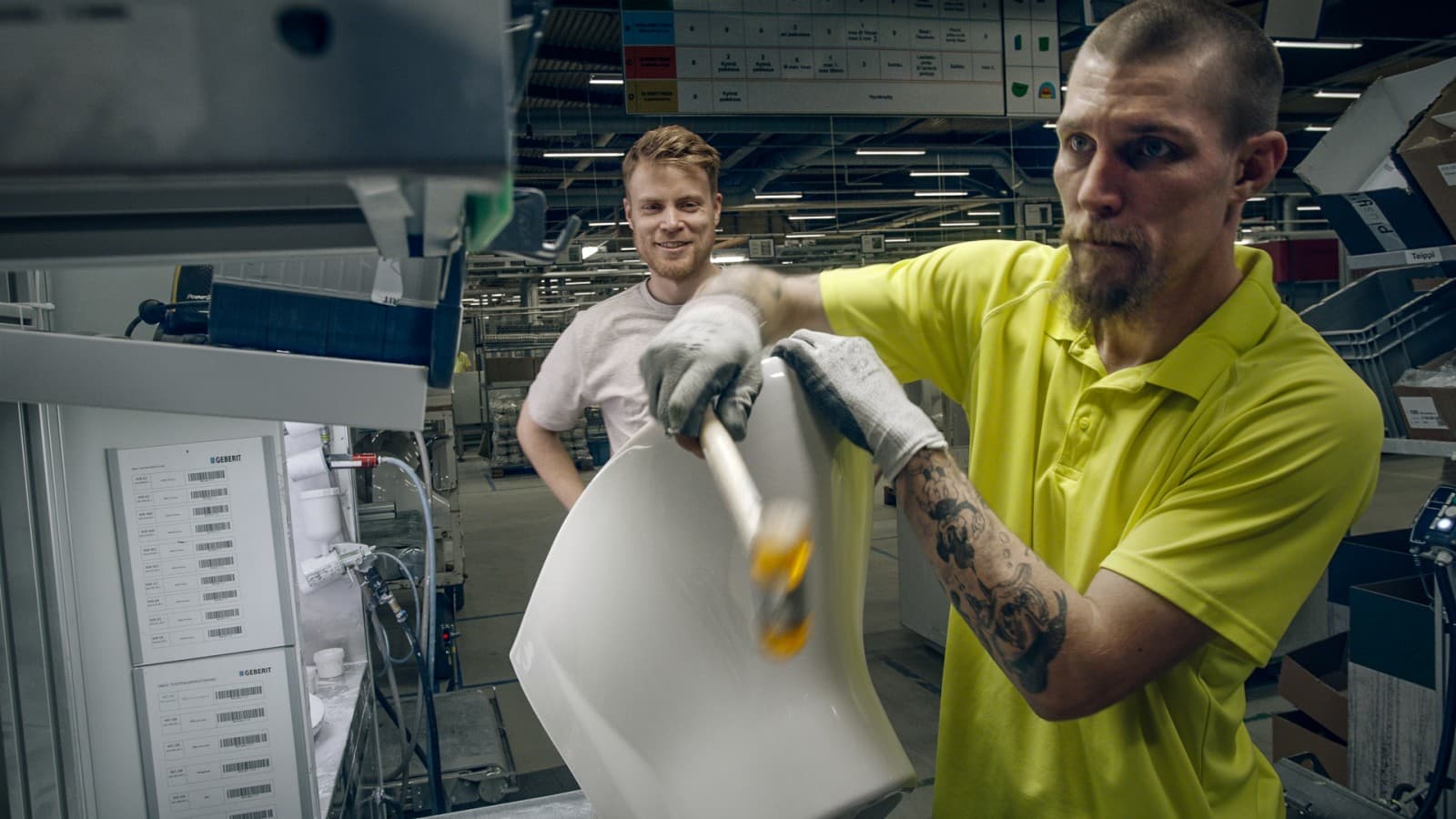 WC-istuimen laadun tarkistus WC-istuimen laadun tarkistus