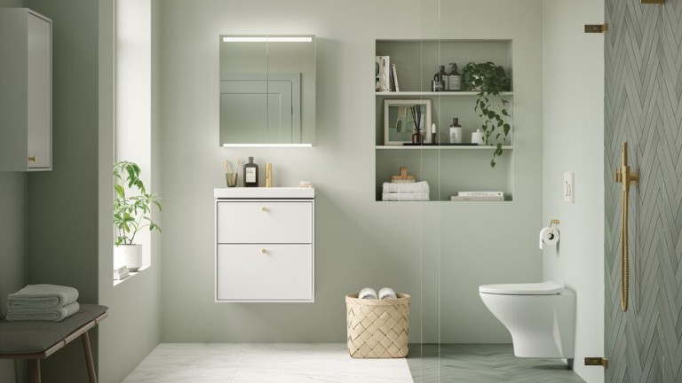 Maalaamalla kylpyhuoneen seinät piristävillä väreillä, saat upean ilmeen kylpyhuoneeseesi.